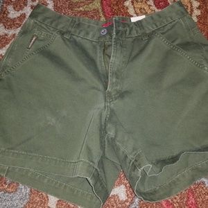 Vintage Unionbay Camo green shorts